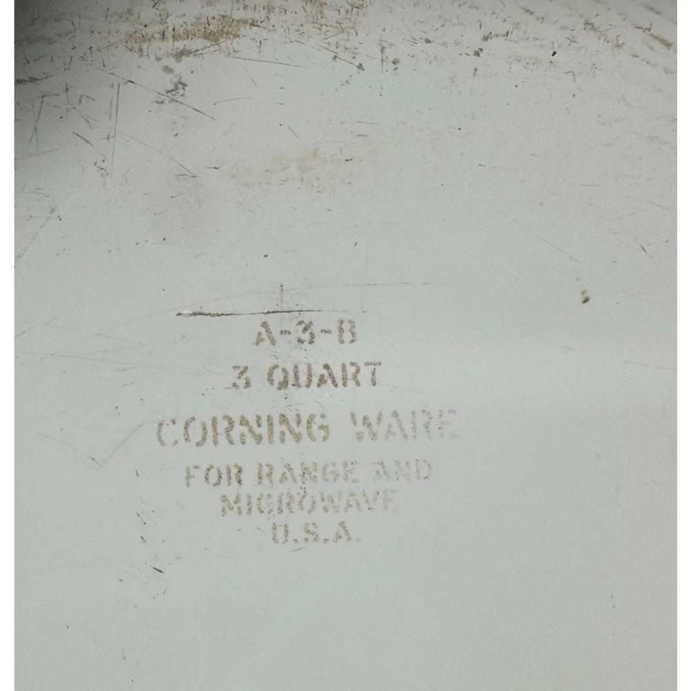 Corning Ware Spice of Life L'Echalote La Marjolaine A-3-B 3 Qt. Plastic Lid-READ
